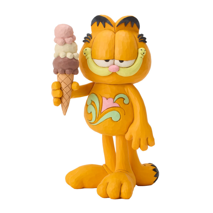 Garfield with Ice Cream