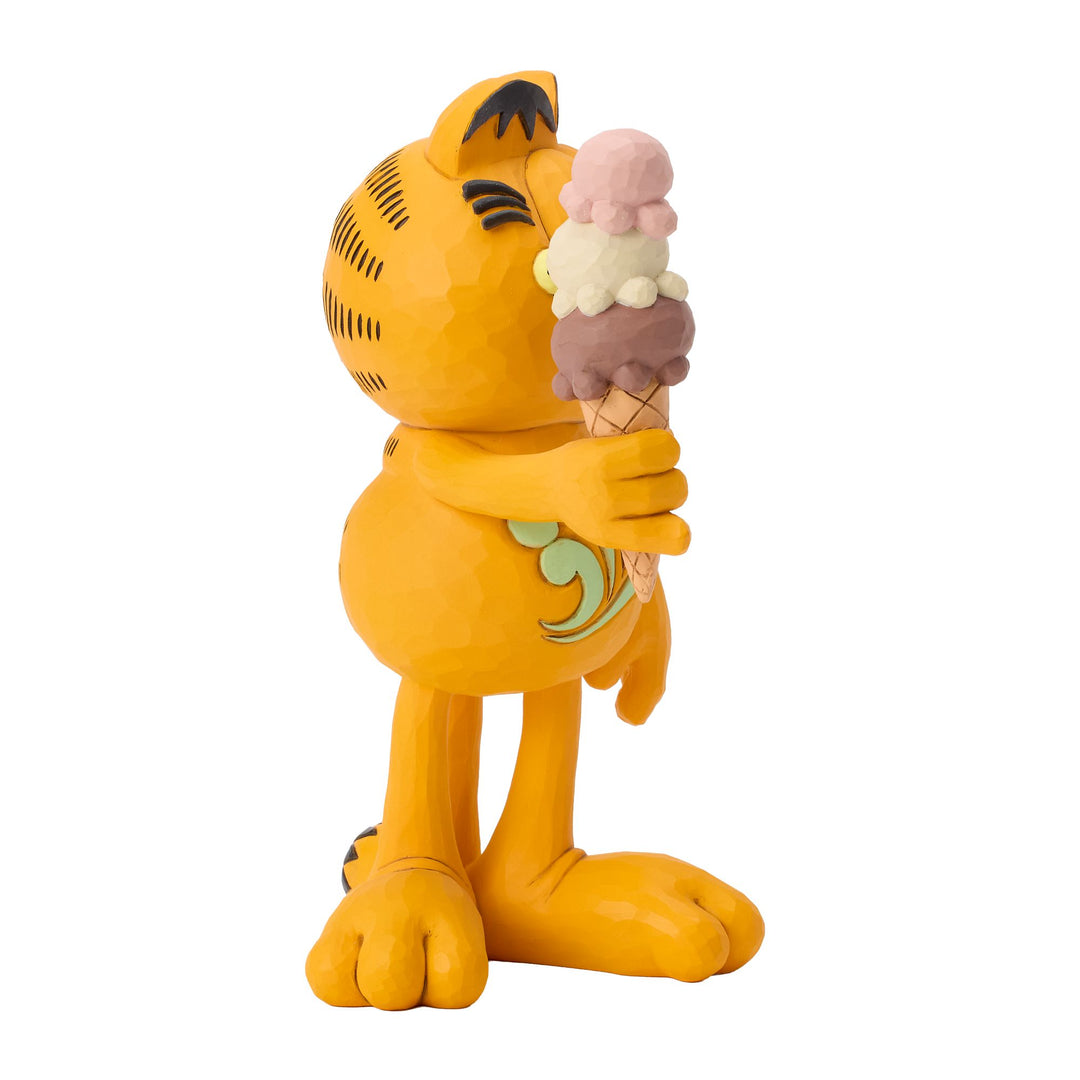 Garfield with Ice Cream