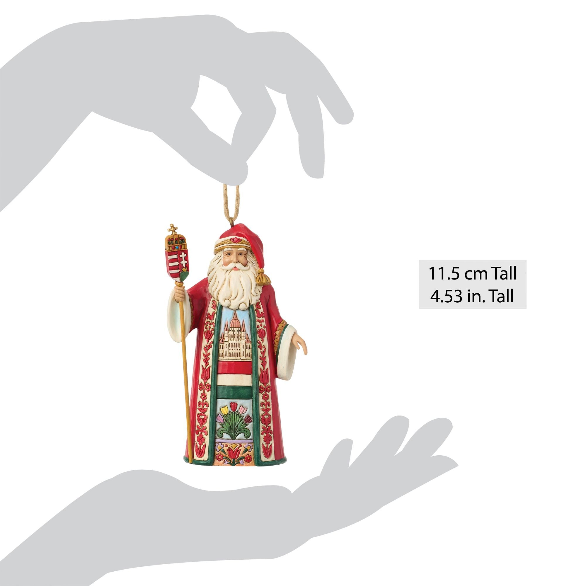Hungarian Santa Ornaments – Jim Shore