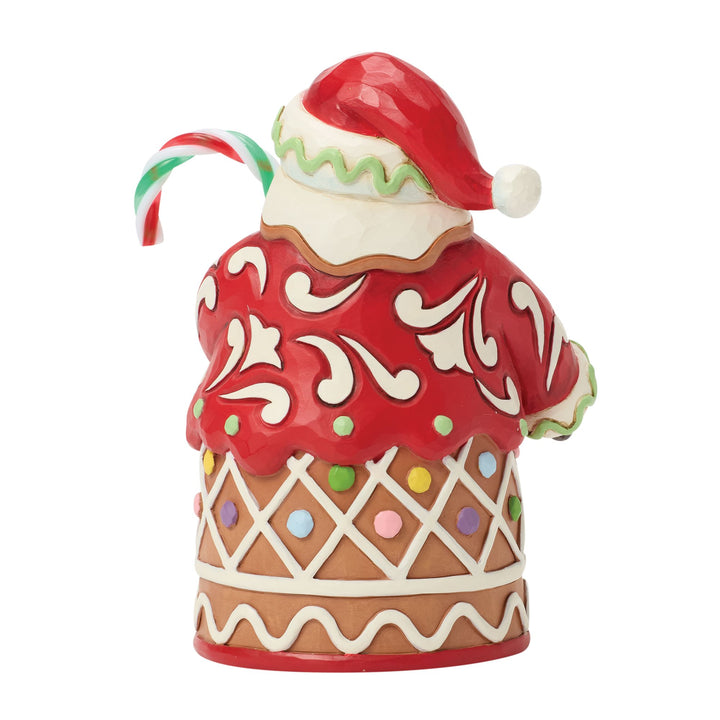 Gingerbread Santa Candy Pint