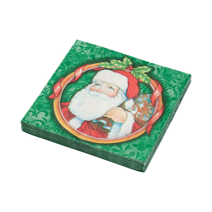 Santa Toybag Cocktail Napkin