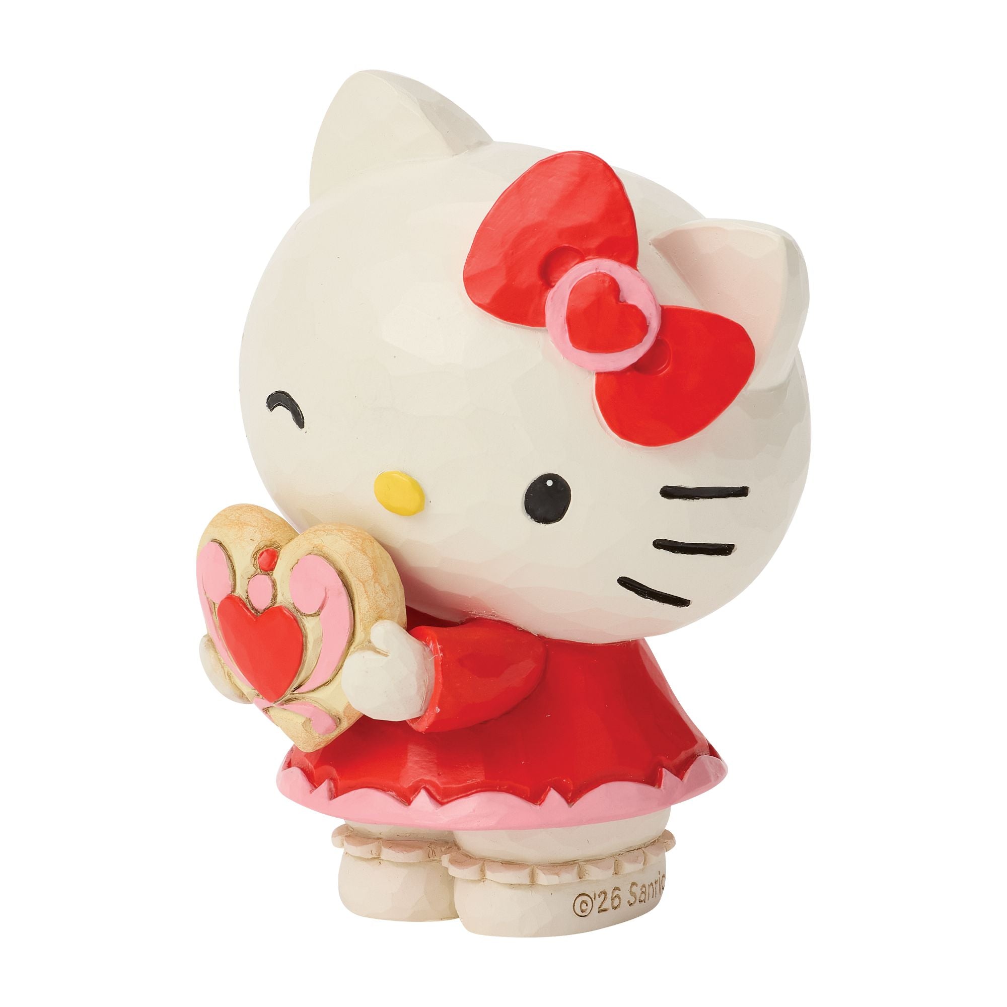 Hello Kitty with Heart Mini – Jim Shore