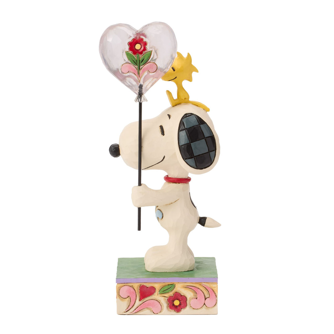 Snoopy with Heart Balloon