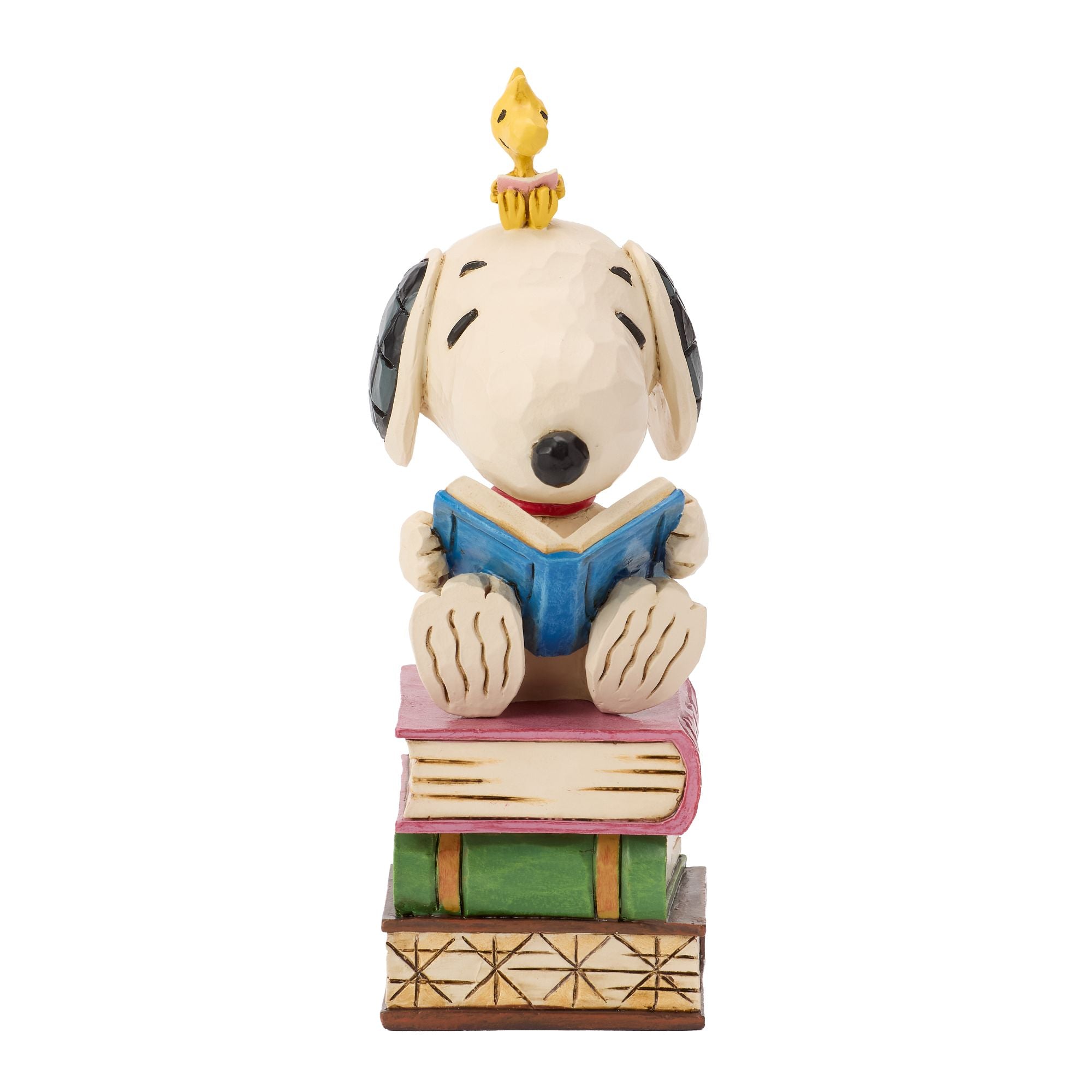Snoopy Reading on Stacked Book – Jim Shore
