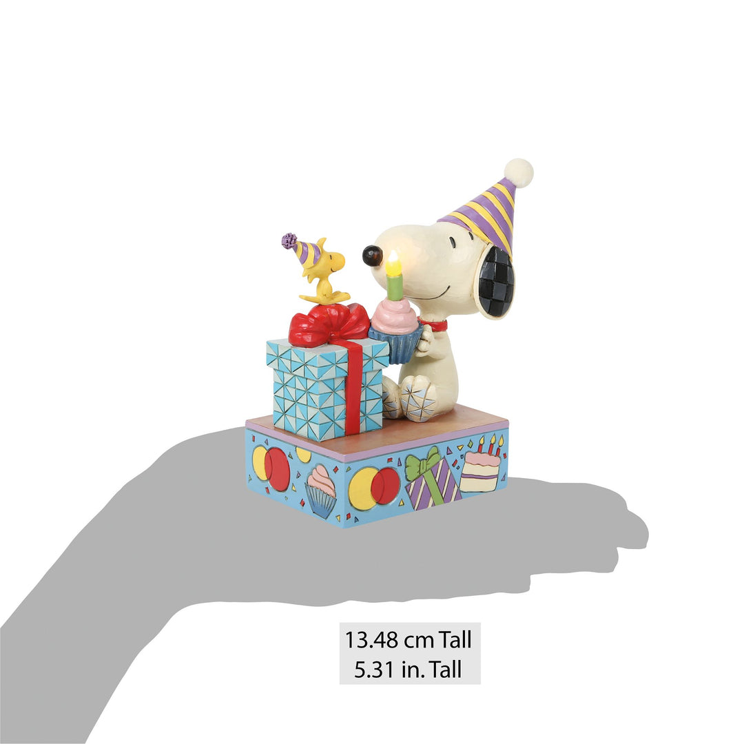 Birthday Snoopy Figurine