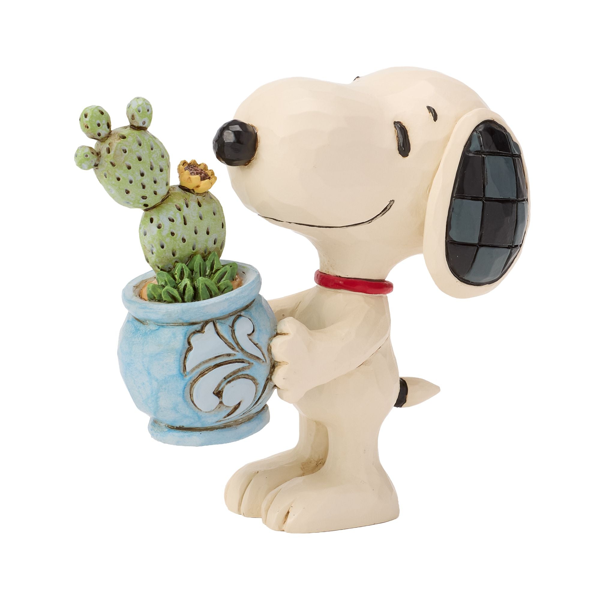 Snoopy with Plant Mini – Jim Shore