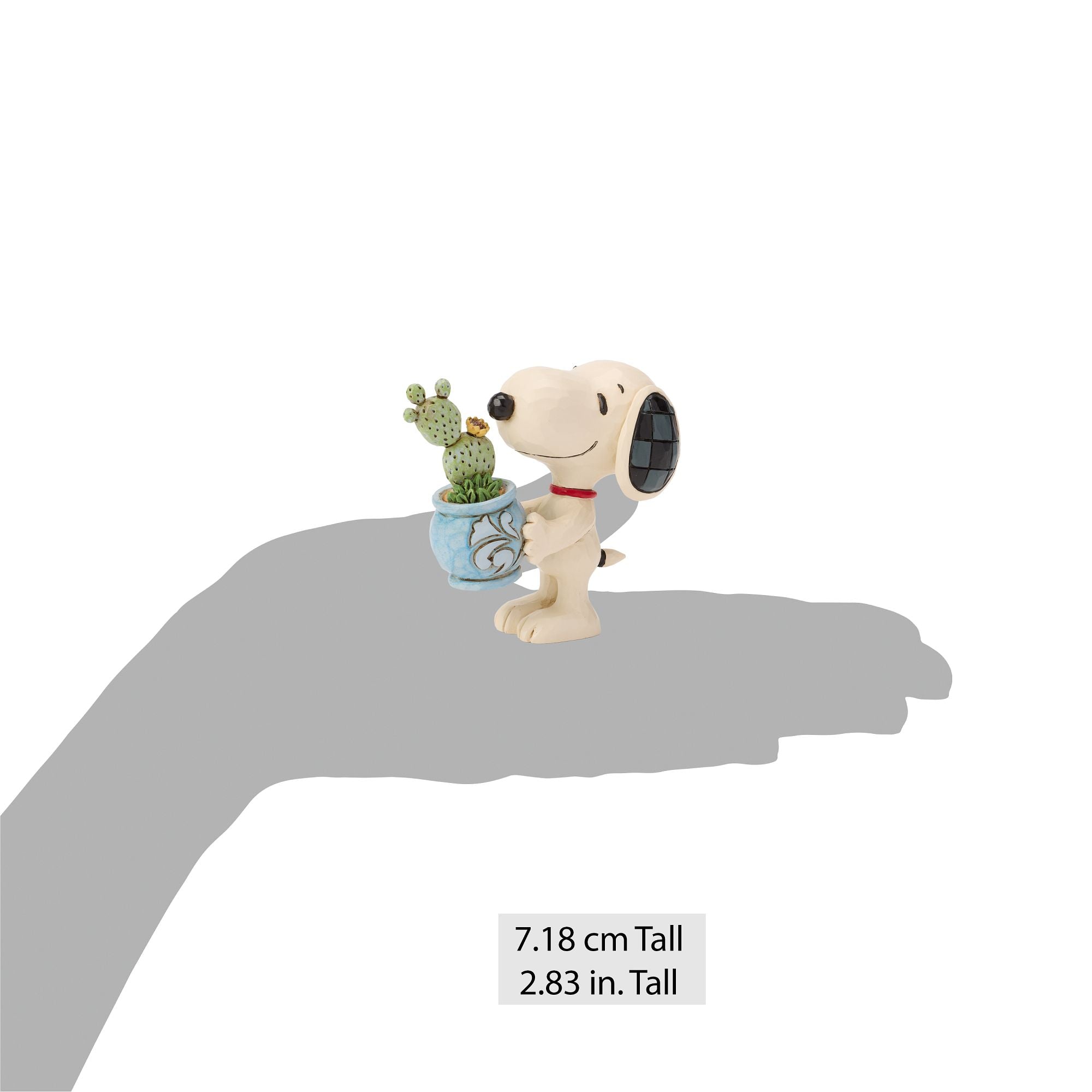 Snoopy with Plant Mini – Jim Shore