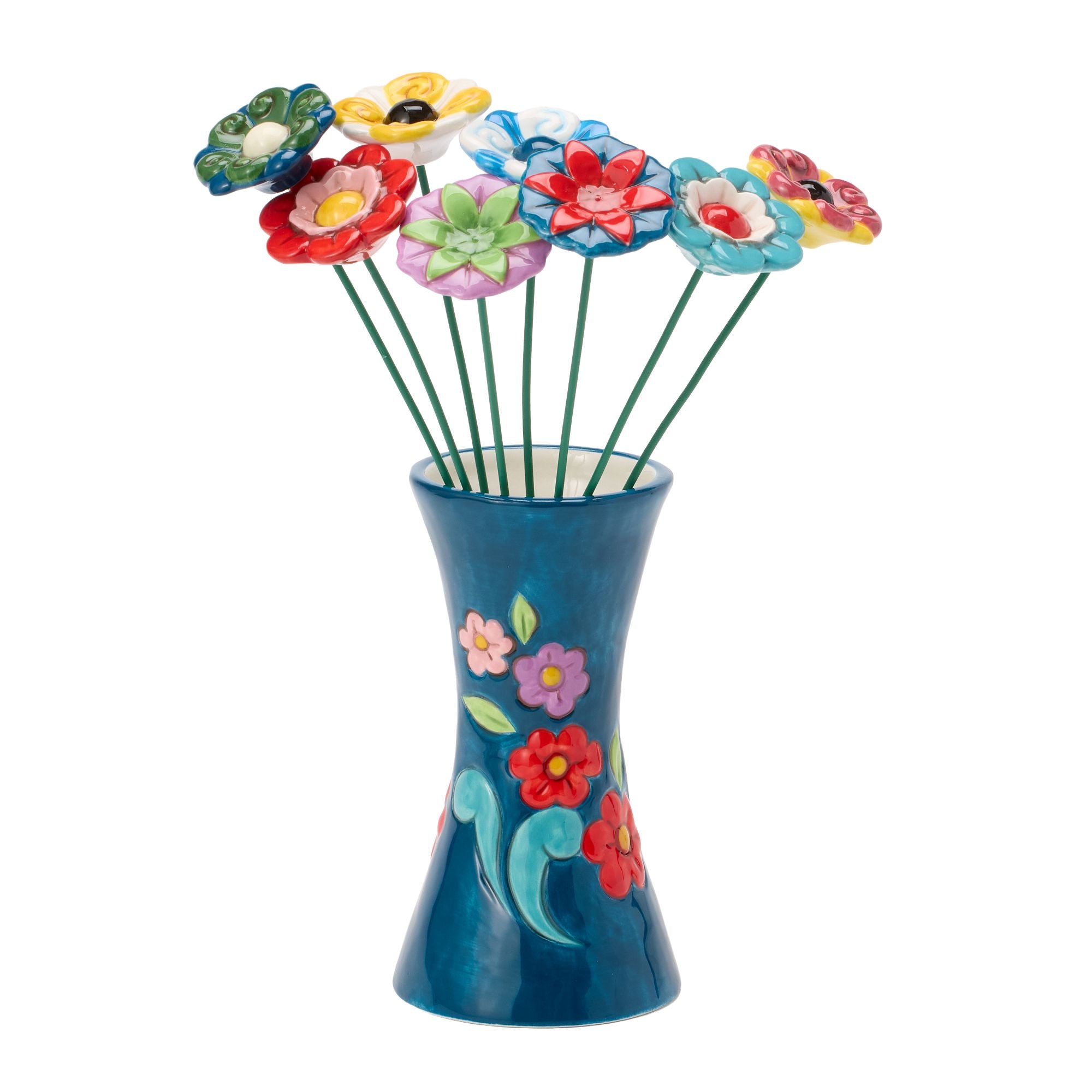 Blue with Floral Vase – Jim Shore