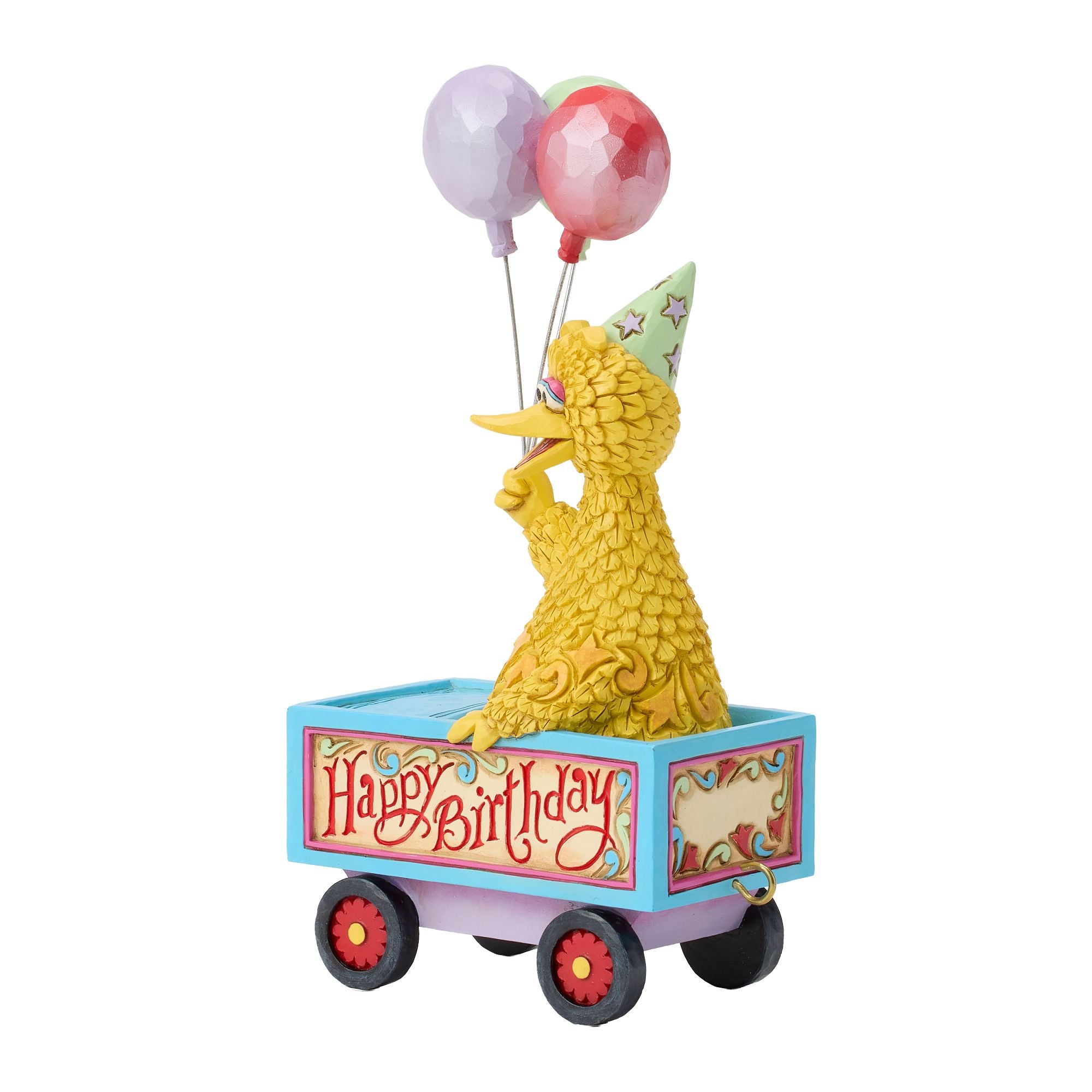 Big Bird Birthday Train Fig – Jim Shore