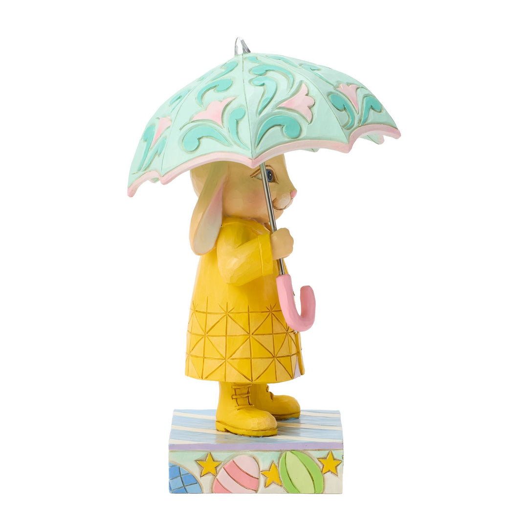Easter Bunny with Umbrella