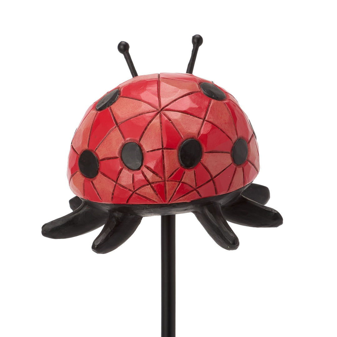 Plant Stake Ladybug