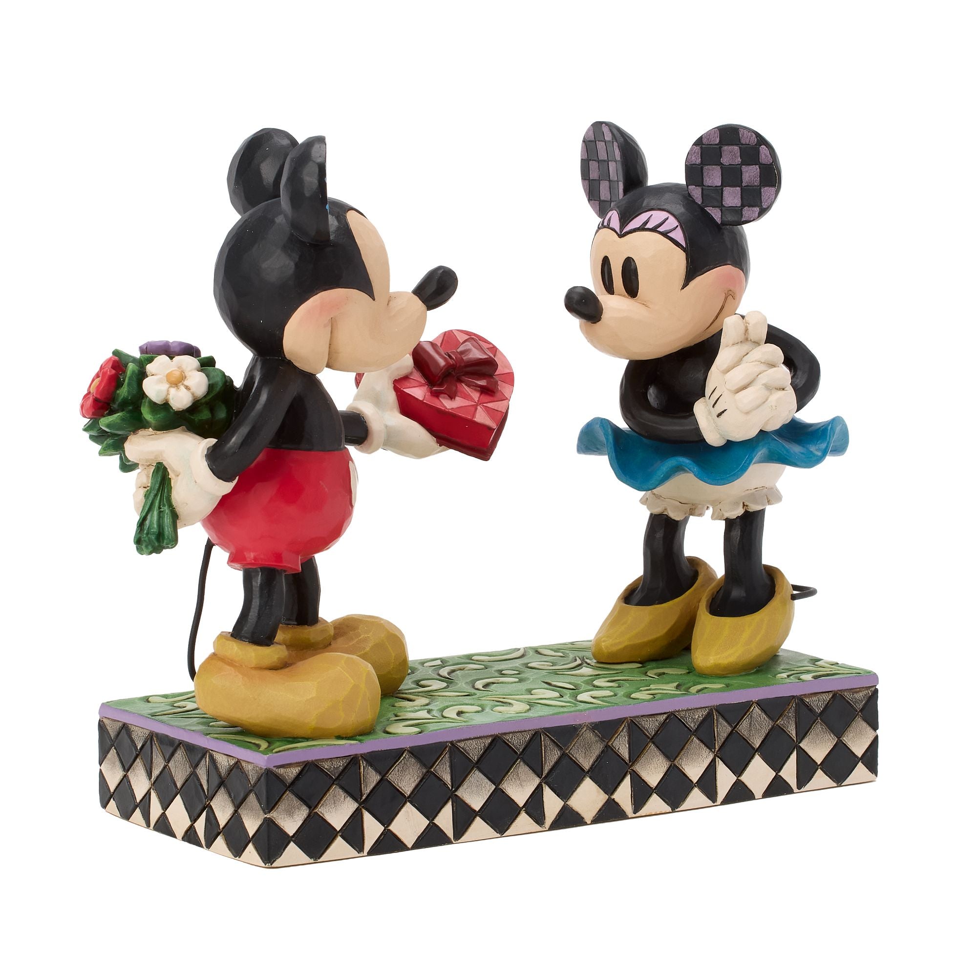 Disney Traditions ミッキー＆ミニー LOVE フィギュア Mickey and Minnie Vintage Love – Jim Shore