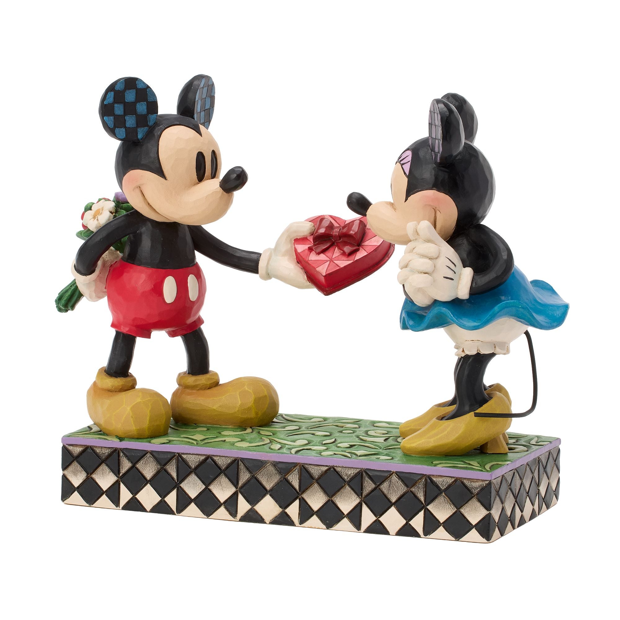 Disney Traditions ミッキー＆ミニー LOVE フィギュア Mickey and Minnie Vintage Love – Jim Shore