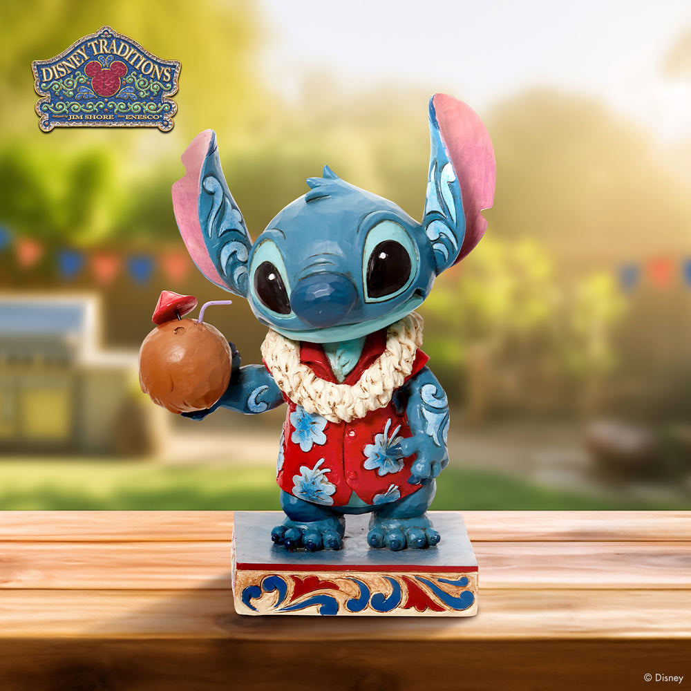 Jim Shore's Stitch Aloha figurine
