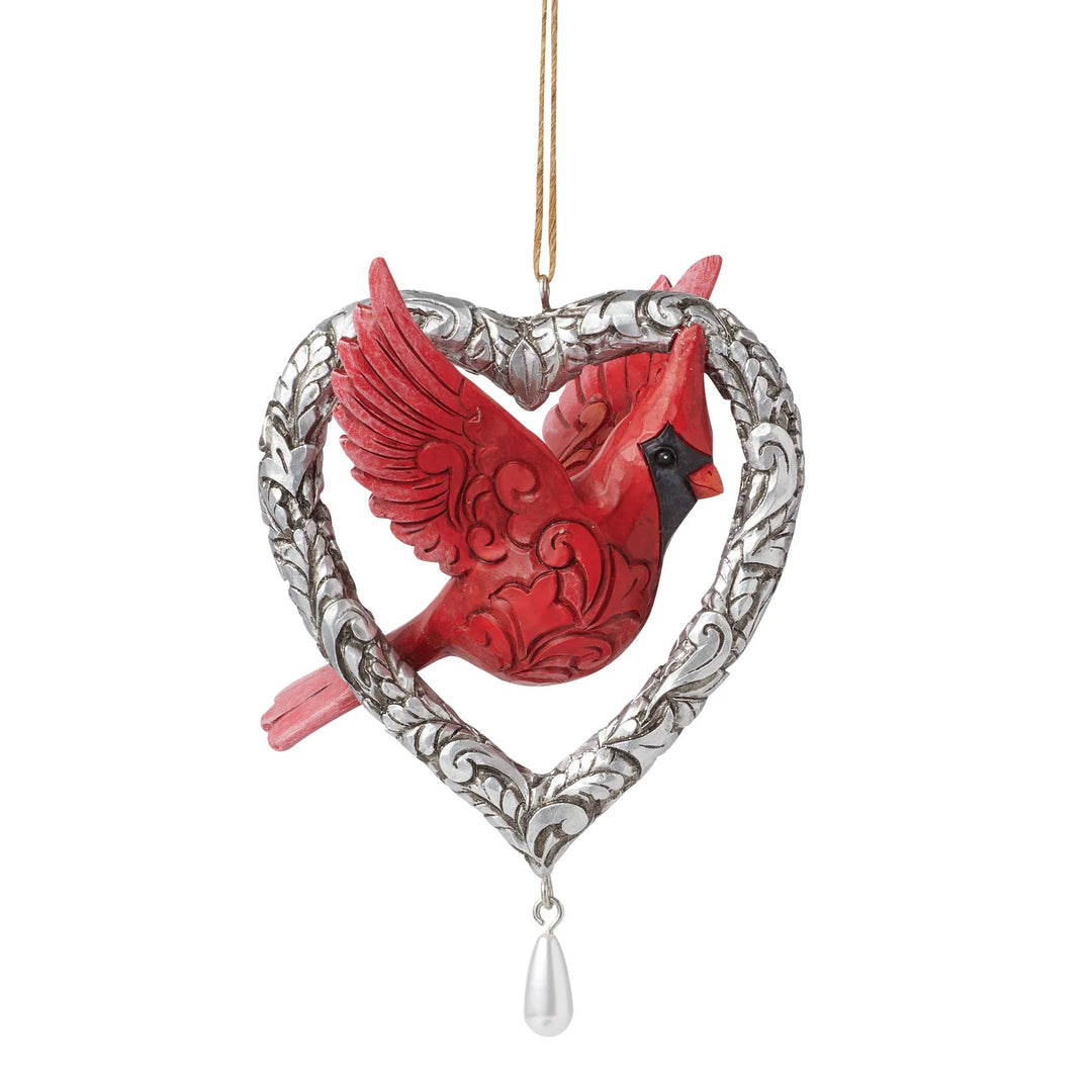 Jim Shore Bereavement Cardinal ornament