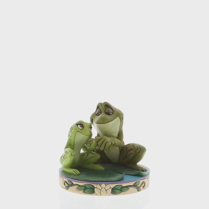 Tiana and Naveen as Frogs