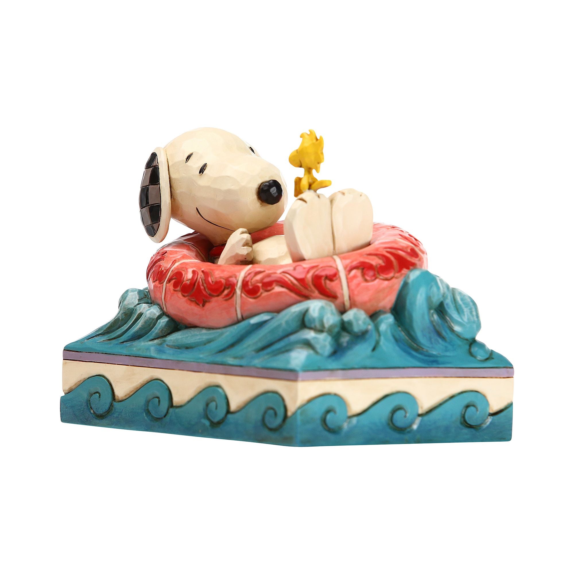 Snoopy/Woodstock in Floatie – Jim Shore