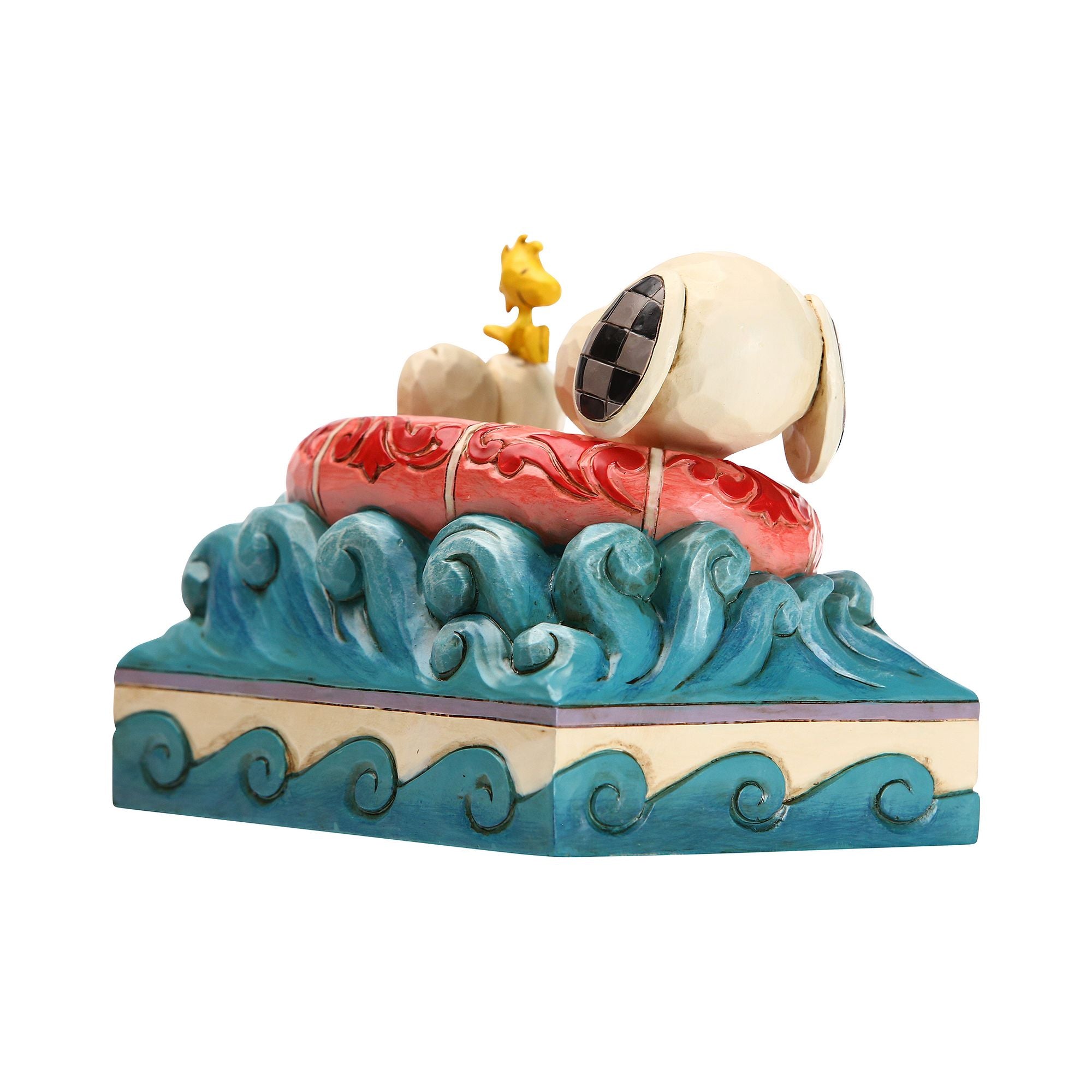Snoopy/Woodstock in Floatie – Jim Shore